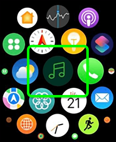 YouSee musik via Apple Watch 3 1