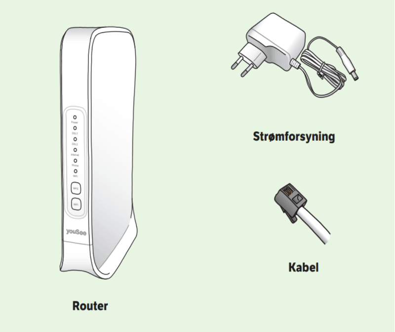 Det skal du bruge nu - KAON 3420 - Telefonstik
